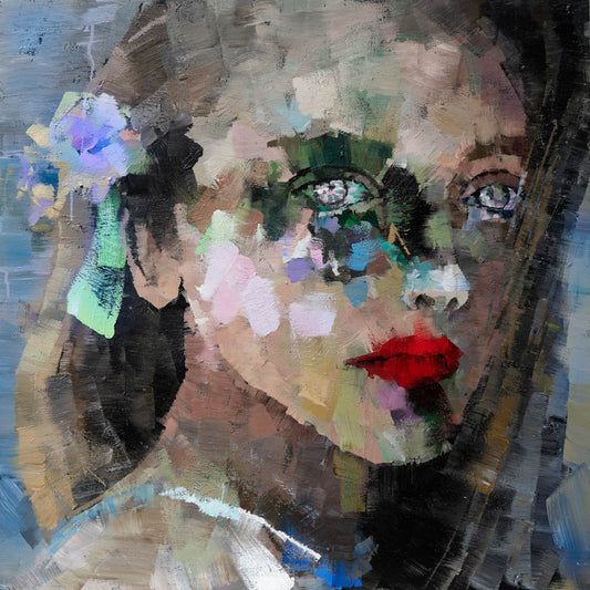 Brennbare hjerter- blue